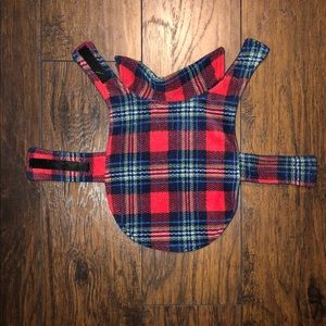 Flannel Dog Fleece/Coat.